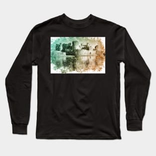 Caerphilly Castle Long Sleeve T-Shirt